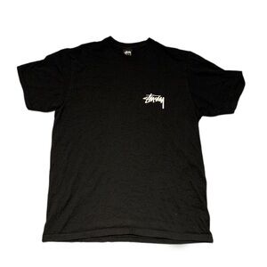 Stussy Black T-Shirt - Like New - Size L